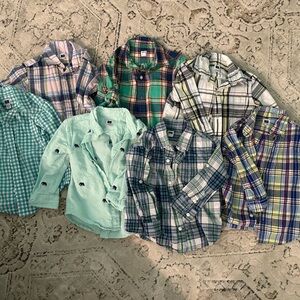 Janie and Jack- assorted Button-Up Shirts Collection